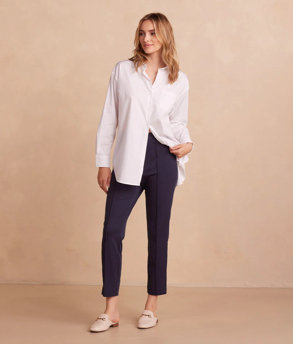The Everyday Seamed Legging Pant - Midnight - Image 5