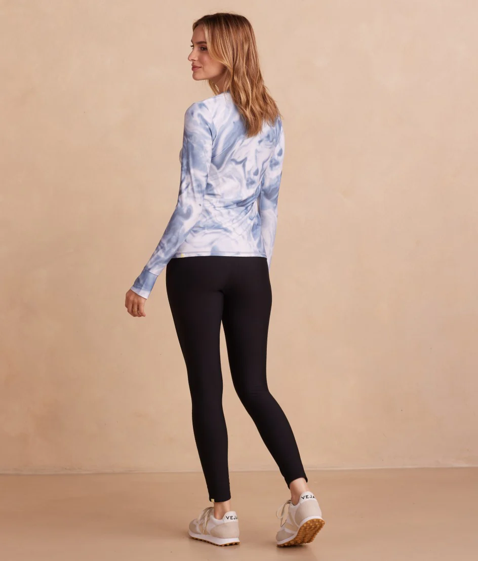 The Long Sleeve Pullover - Slate Marble - Image 3