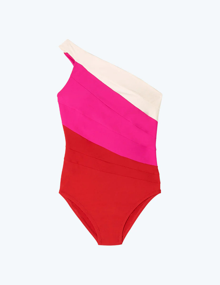 The Long Torso Sidestroke - Lava & Hibiscus & White Sand - Image 6