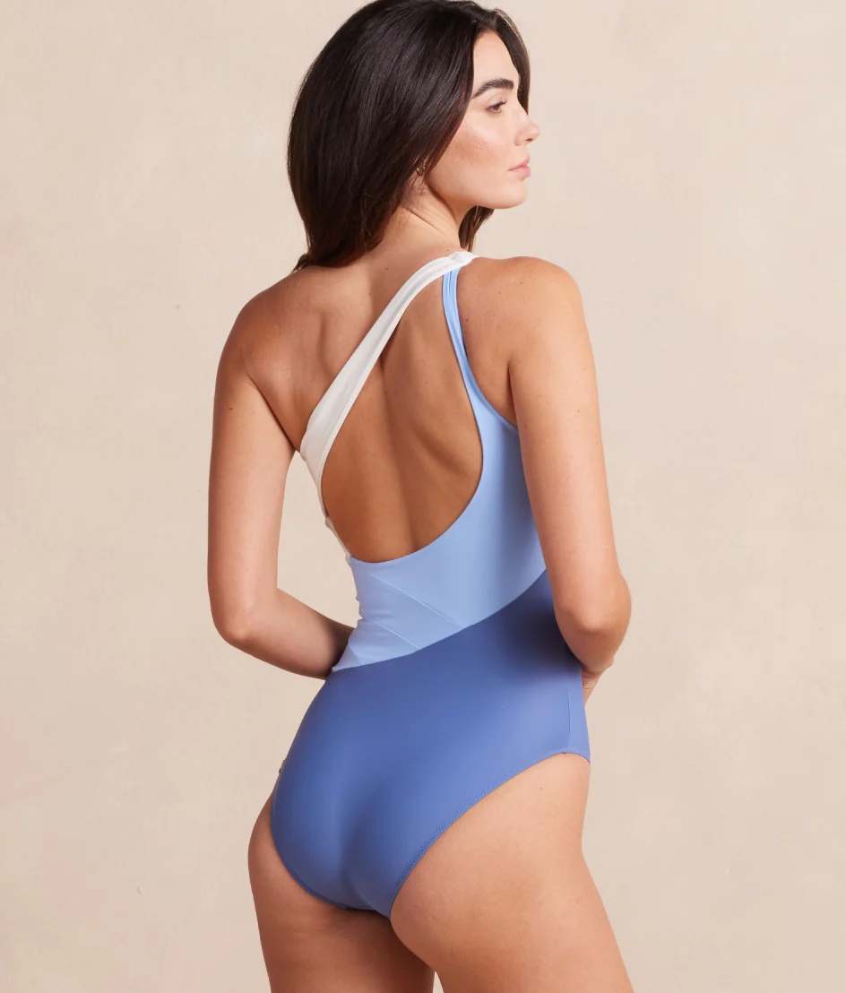 The Long Torso Sidestroke - Sky & Blue Mountain & White Sand - Image 4