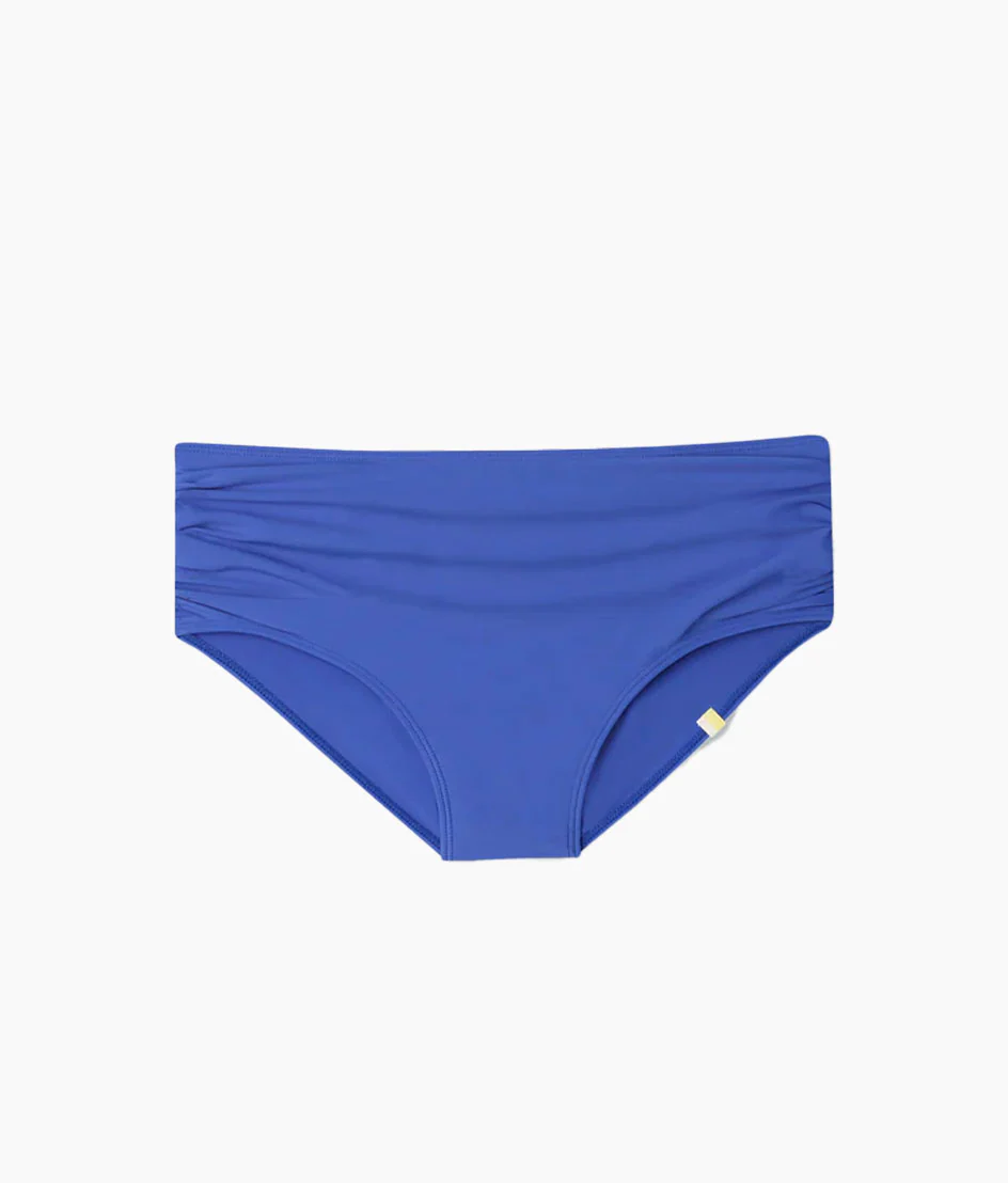 The Ruched High Leg High Rise Bottom - Hydrangea - Image 6