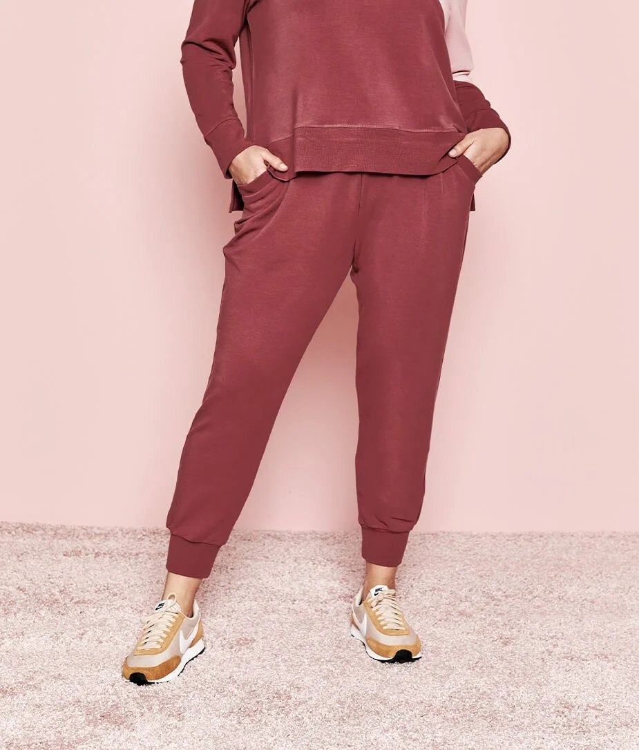 The Softest French Terry Jogger - Main - Image 4
