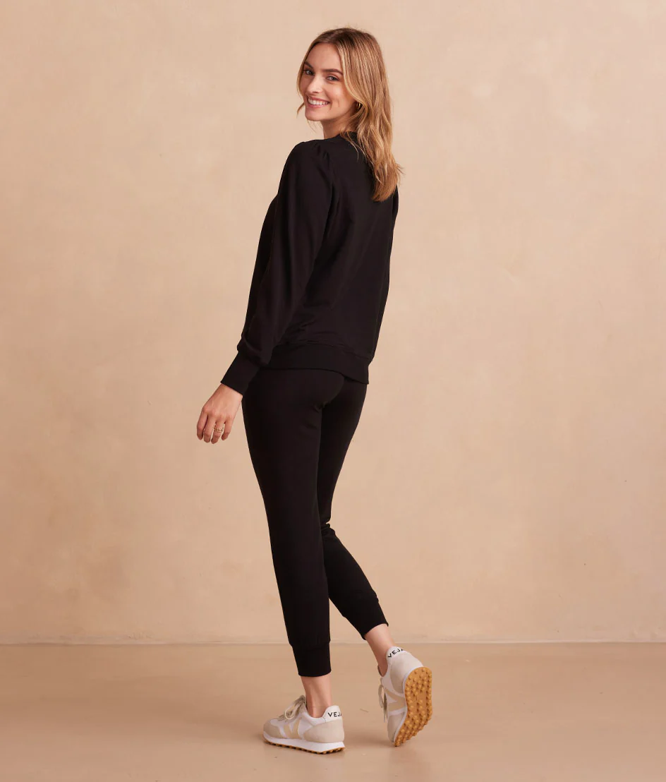 The Softest French Terry Jogger - Sea Urchin - Image 3