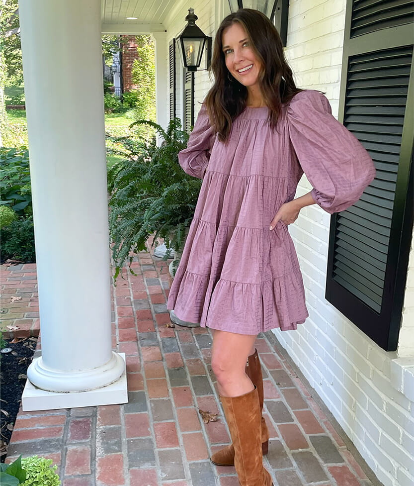 The Tiered Mini Dress - Main - Image 2