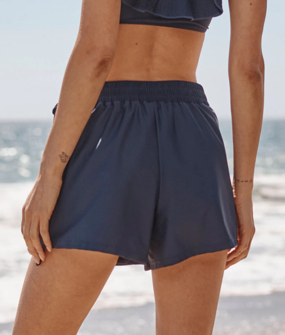 The Wrap Swim Skort - Deep Sea - Image 3